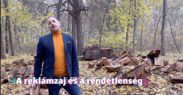 Reklámzaj és a rendetlenség.