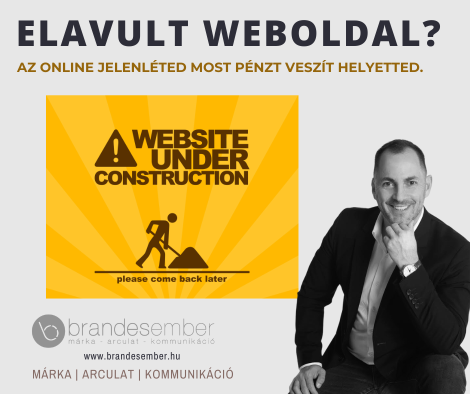 Modern, reszponzív üzleti weboldal elavult weboldal helyett