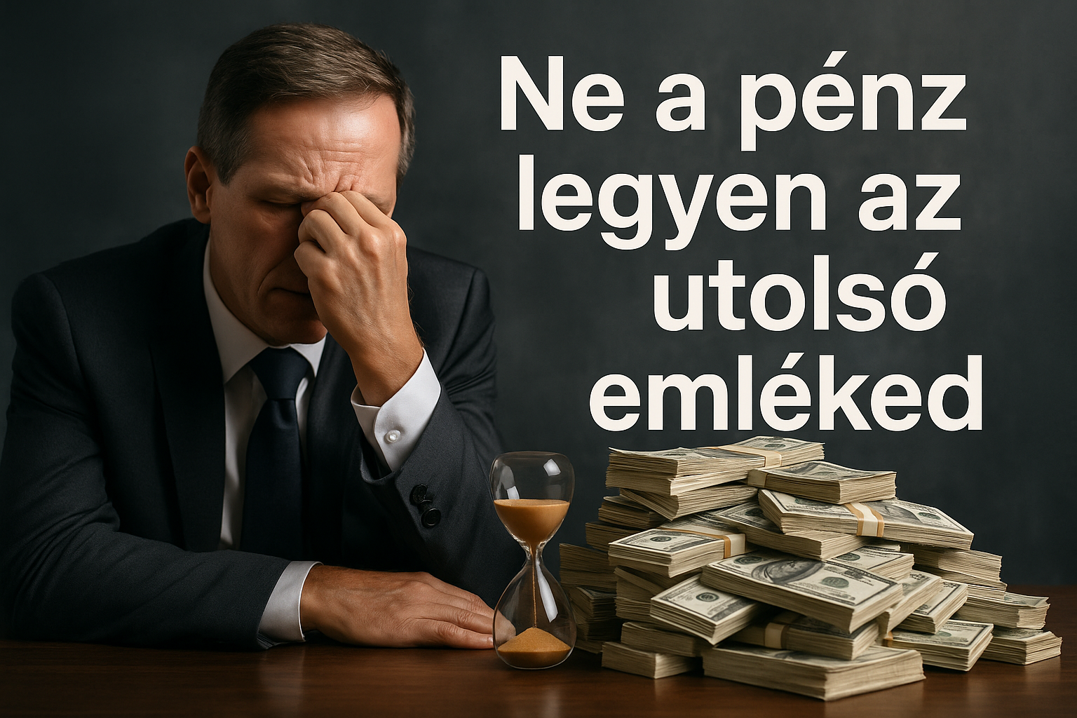 Ne a pénz legyen az utolsó emléked – miért nem élnek a vállalkozók 50 felett?