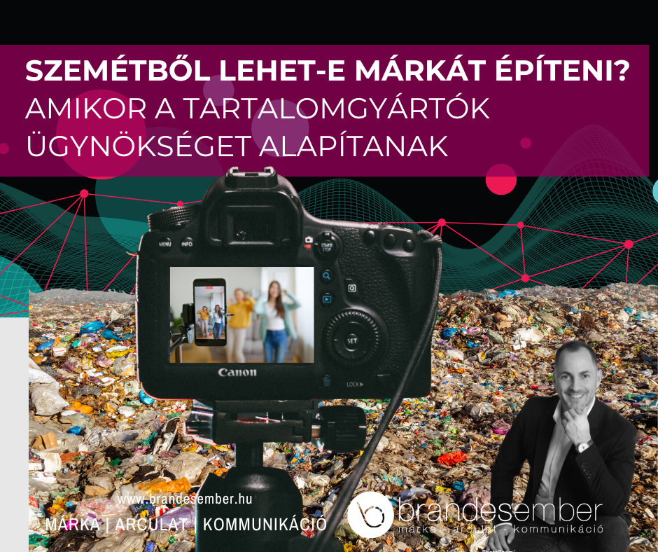 Szemétből lehet-e márkát építeni? – amikor a tartalomgyártók ügynökséget alapítanak Egyre több egyéni tartalomgyártó alapít „ügynökséget”, videókat készít cégeknek, sőt már vágó tanfolyamokat is tart. De mennyire hiteles ez? És vajon lehet-e szemétből márkát építeni? Nézzük meg, mi a valódi probléma ezzel a marketingjelenséggel. Az utóbbi években egy érdekes (vagy inkább aggasztó) marketingtrend bontakozott ki: a sikeres egyéni tartalomgyártók sorra alapítanak „ügynökségeket”. Először csak maguknak gyártanak videókat. Aztán elkezdik másoknak is. Végül már vágó tanfolyamot tartanak – és hirdetik, hogy „cégeknek is készítenek videókat”.